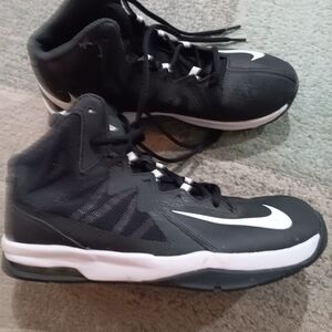 Nike Kids Black Basketball Shoes